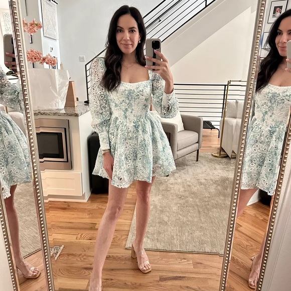 Viral BARDOT Lila Flounce Dress - Picture 12 of 15